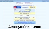 AcronymFinder.com - Akronim adatb�zis szakter�letenk�nt csoportos�tott tal�latokkal
